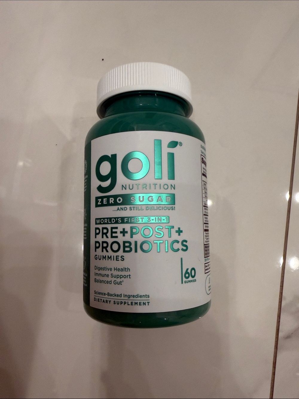 Goli nutrition Pre+Post+ Probiotics Gummies - Green